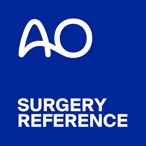 a o surgery reference|ao foundation surgery website.